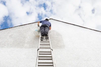 Peinture extérieure à Fonroque — façades et ravalement